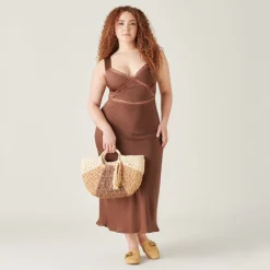 SANTEL FLATS HONEY RAFFIA^Dolce Vita Discount
