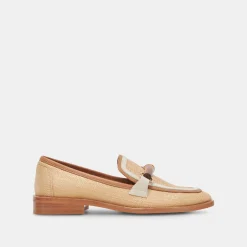 SARARA FLATS HONEY RAFFIA^Dolce Vita Hot