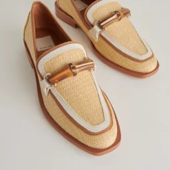 SARARA FLATS HONEY RAFFIA^Dolce Vita Hot