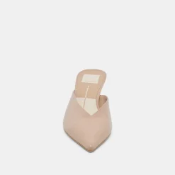 SARINA HEELS BEIGE CRINKLE PATENT^Dolce Vita Hot