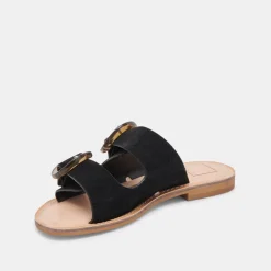 SECILY SANDALS ONYX SUEDE^Dolce Vita Online