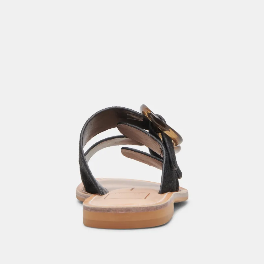 SECILY SANDALS ONYX SUEDE^Dolce Vita Online