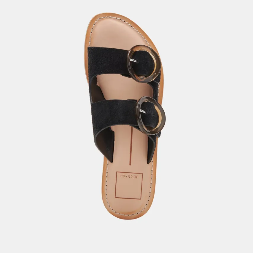 SECILY SANDALS ONYX SUEDE^Dolce Vita Online