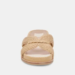 SELDA SANDALS LT NATURAL RAFFIA^Dolce Vita Discount