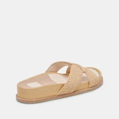 SELDA SANDALS LT NATURAL RAFFIA^Dolce Vita Discount