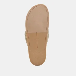 SELDA WIDE SANDALS GOLD RAFFIA^Dolce Vita Fashion