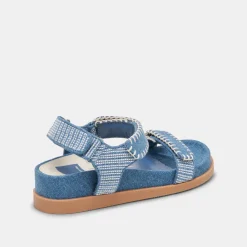 SENORA SANDALS BLUE MULTI DENIM^Dolce Vita Clearance