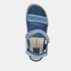 SENORA SANDALS BLUE MULTI DENIM^Dolce Vita Clearance
