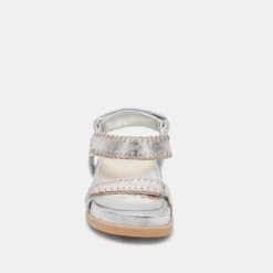 SENORA SANDALS SILVER KNIT^Dolce Vita New