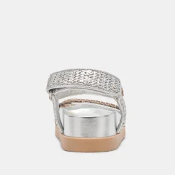 SENORA SANDALS SILVER KNIT^Dolce Vita New