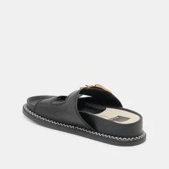 SEVANA SANDALS BLACK LEATHER^Dolce Vita Hot