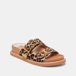 SEVANA SANDALS DK LEOPARD CALF HAIR^Dolce Vita Online