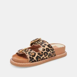SEVANA SANDALS DK LEOPARD CALF HAIR^Dolce Vita Online