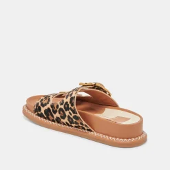 SEVANA SANDALS DK LEOPARD CALF HAIR^Dolce Vita Online