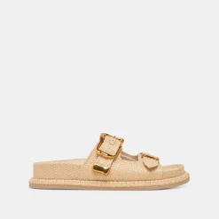 SEVANA SANDALS LT NATURAL RAFFIA^Dolce Vita Fashion