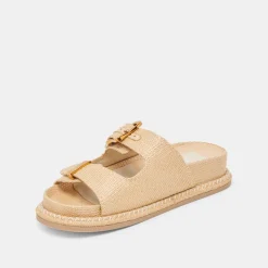 SEVANA SANDALS LT NATURAL RAFFIA^Dolce Vita Fashion