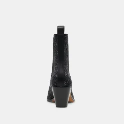 SHADIE CRYSTAL BOOTIES BLACK METALLIC CRYSTAL^Dolce Vita Hot