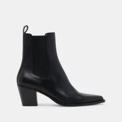 SHADIE H2O BOOTIES BLACK LEATHER^Dolce Vita Discount