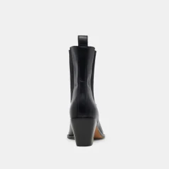 SHADIE H2O BOOTIES BLACK LEATHER^Dolce Vita Discount
