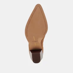 SHADIE H2O BOOTIES BROWN SUEDE^Dolce Vita Fashion