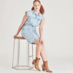 SHADIE H2O BOOTIES BROWN SUEDE^Dolce Vita Fashion