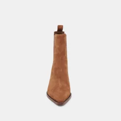 SHADIE H2O BOOTIES BROWN SUEDE^Dolce Vita Fashion