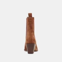 SHADIE H2O BOOTIES BROWN SUEDE^Dolce Vita Fashion