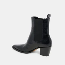SHADIE H2O WIDE BOOTIES MIDNIGHT CRINKLE PATENT^Dolce Vita Best
