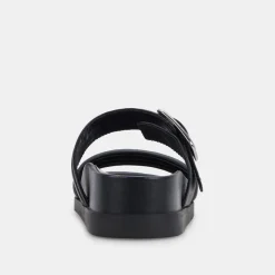 SHAILA SANDALS BLACK LEATHER^Dolce Vita Outlet