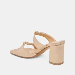 SHANE HEELS GOLD METALLIC LEATHER^Dolce Vita Hot