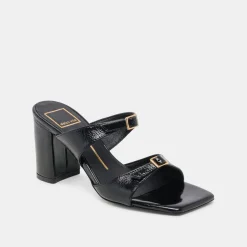 SHANE HEELS MIDNIGHT CRINKLE PATENT^Dolce Vita Best