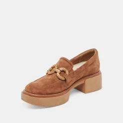 SHEENA LOAFERS BROWN SUEDE^Dolce Vita Best