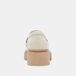 SHEENA LOAFERS IVORY CRINKLE PATENT^Dolce Vita Clearance