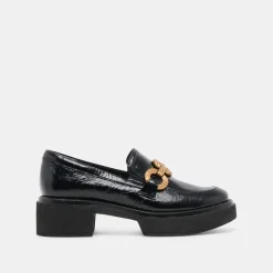 SHEENA LOAFERS MIDNIGHT CRINKLE PATENT^Dolce Vita Sale