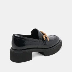 SHEENA LOAFERS MIDNIGHT CRINKLE PATENT^Dolce Vita Sale