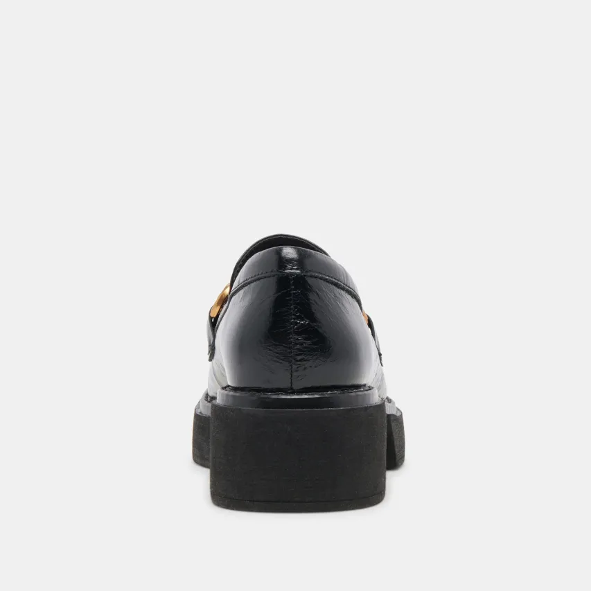 SHEENA LOAFERS MIDNIGHT CRINKLE PATENT^Dolce Vita Sale