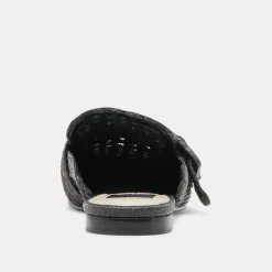 SIANNA FLATS BLACK RAFFIA^Dolce Vita New