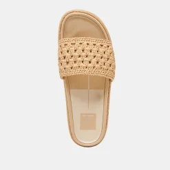 SIDONA SANDALS LT NATURAL RAFFIA^Dolce Vita Hot