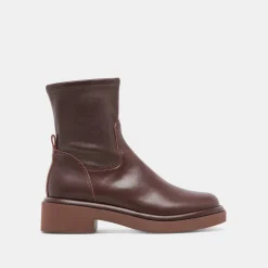SIMAYA H2O BOOTS MAHOGANY LEATHER^Dolce Vita New