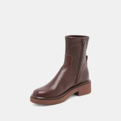SIMAYA H2O BOOTS MAHOGANY LEATHER^Dolce Vita New
