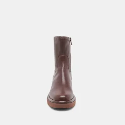 SIMAYA H2O BOOTS MAHOGANY LEATHER^Dolce Vita New