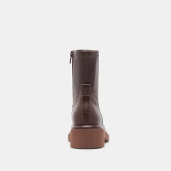 SIMAYA H2O BOOTS MAHOGANY LEATHER^Dolce Vita New