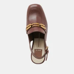 SIRUS HEELS CHOCOLATE LEATHER^Dolce Vita Clearance