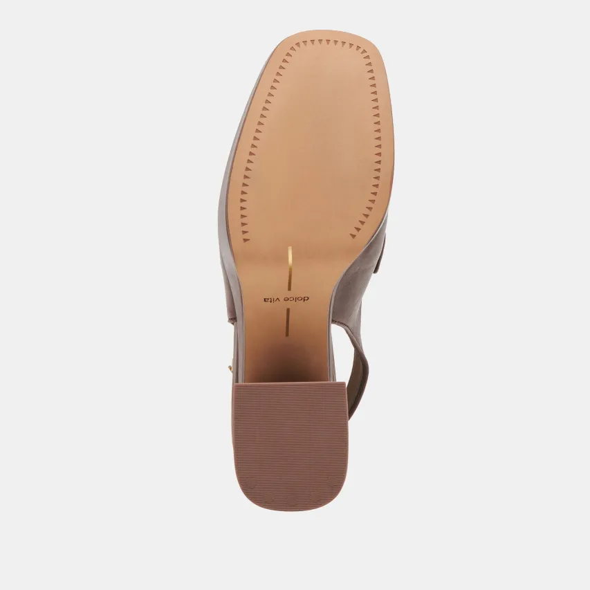 SIRUS HEELS CHOCOLATE LEATHER^Dolce Vita Clearance