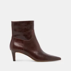 SONDRA BOOTIES MAHOGANY LEATHER^Dolce Vita Fashion