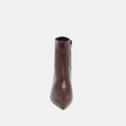 SONDRA BOOTIES MAHOGANY LEATHER^Dolce Vita Fashion