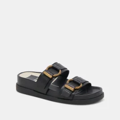 SOYA SANDALS ONYX LEATHER^Dolce Vita Hot