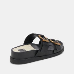 SOYA SANDALS ONYX LEATHER^Dolce Vita Hot