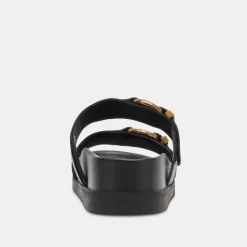 SOYA SANDALS ONYX LEATHER^Dolce Vita Hot