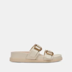 SOYA SANDALS WHITE LEATHER^Dolce Vita Best